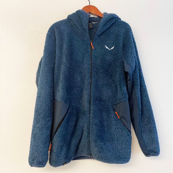 Salewa Tognazza Polarlite Jacket Women's XL, Blue Dark-denim Melange - Picture 2 of 8